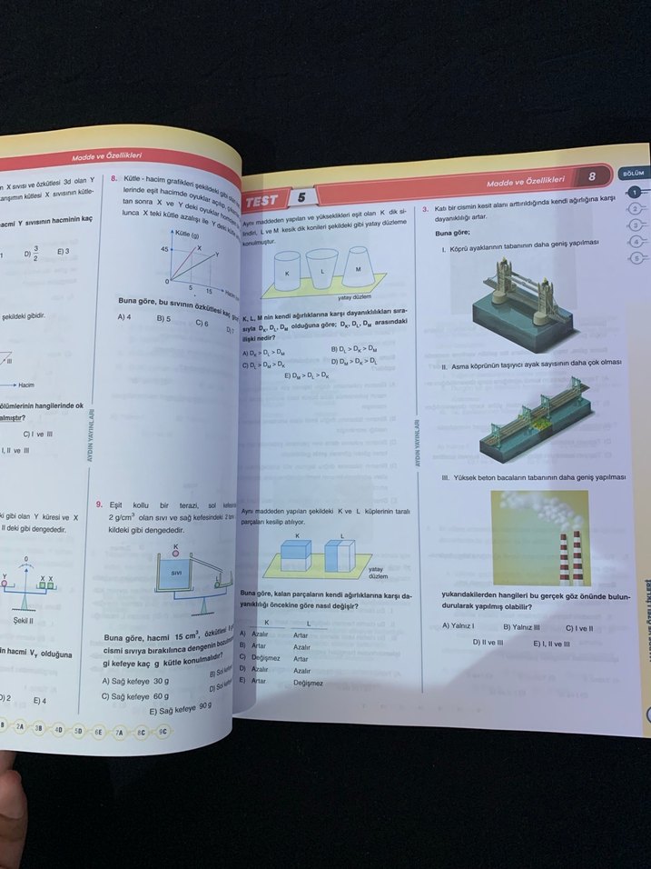 TYT Fizik Konu Özetli Soru Bankası - Görsel 5