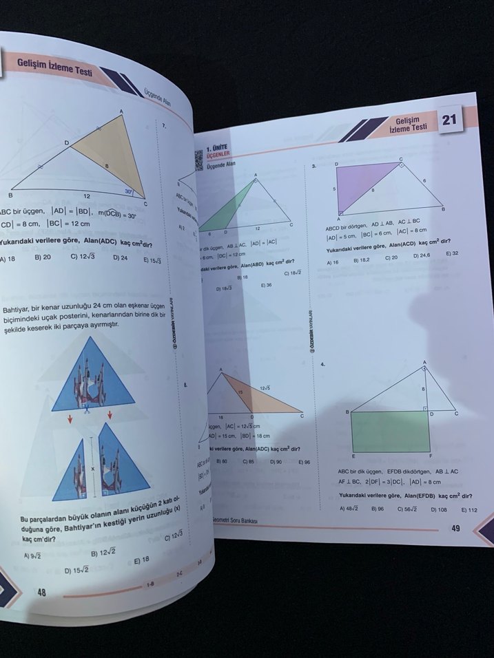TYT AYT Geometri Soru Bankası - GİS - Görsel 4