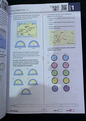 Limit Yayınları TYT-AYT Geometri Soru Bankası - Görsel 7