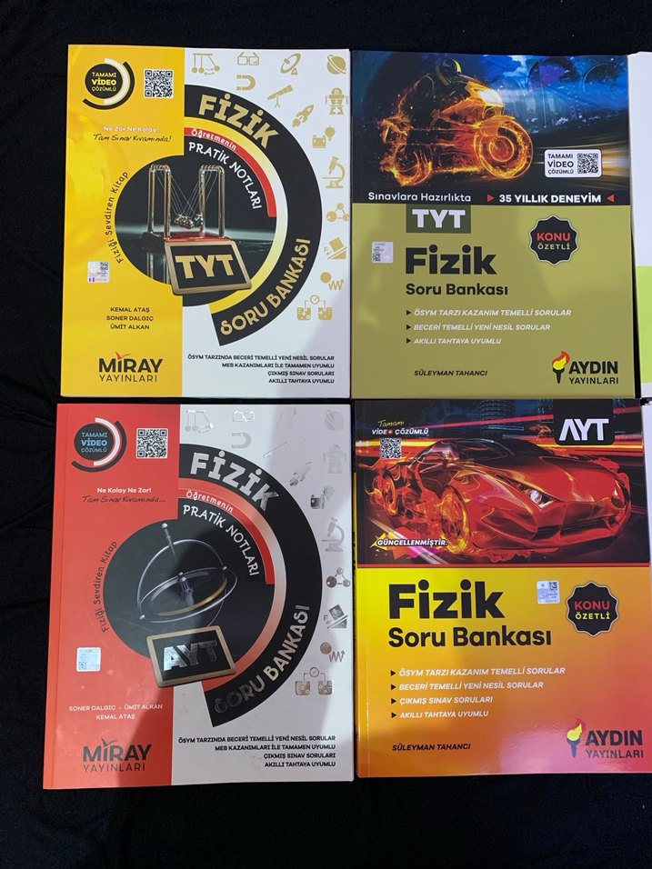 Fizik Soru Bankası ve Ders Anlatım Fasikülleri - Görsel 2