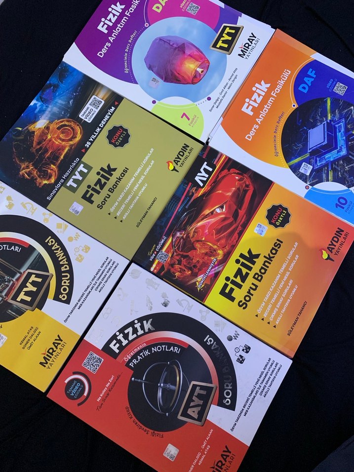 Fizik Soru Bankası ve Ders Anlatım Fasikülleri - Görsel 4