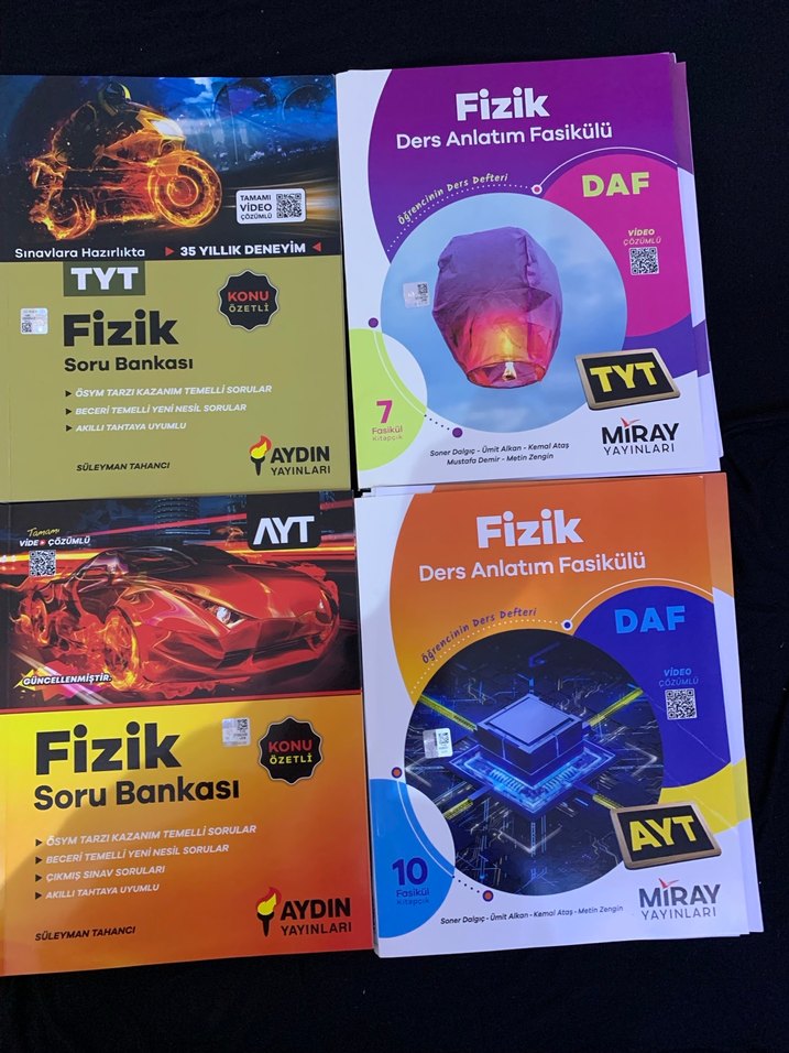 Fizik Soru Bankası ve Ders Anlatım Fasikülleri - Görsel 3