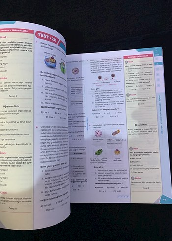 Biyoloji Öğretmen Pratik Notları Soru Bankası - Görsel 3