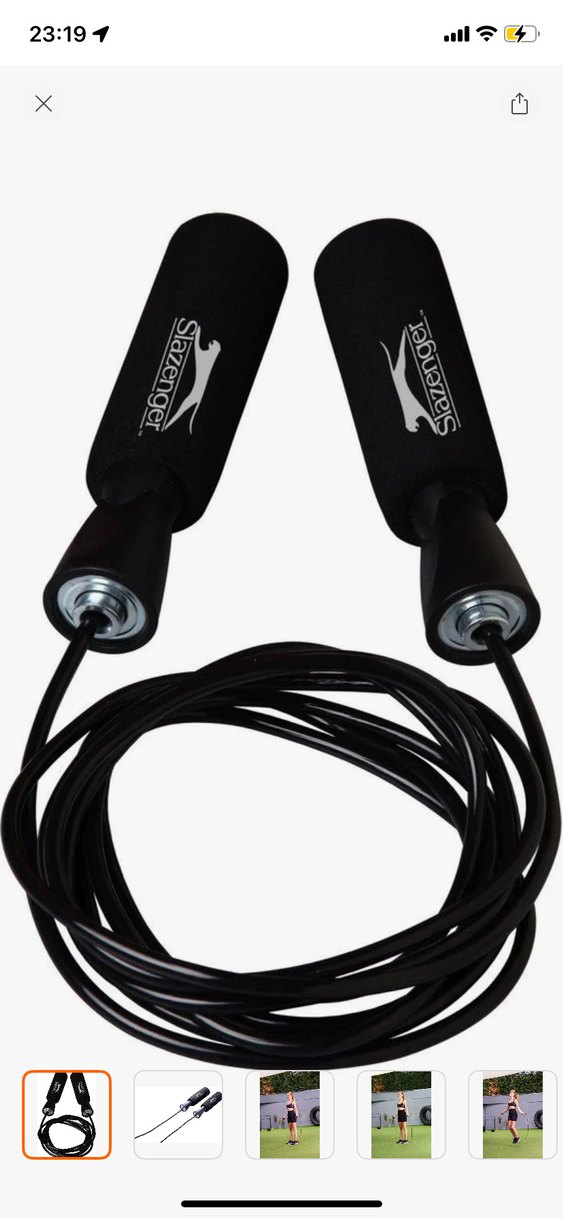 Slazenger Rulmanlı Atlama İpi - Görsel 3