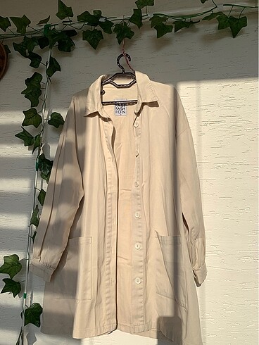 Suud Collection Lamelif Krem Mevsimlik Ceket