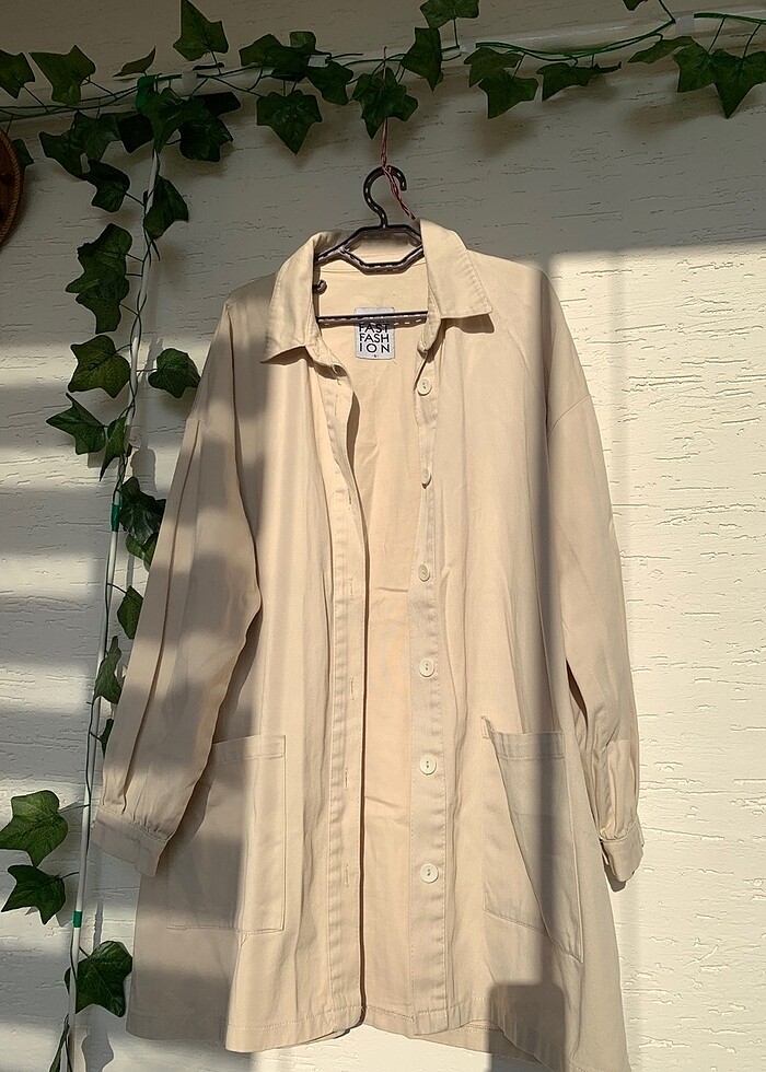 Lamelif Krem Mevsimlik Ceket - Görsel 2