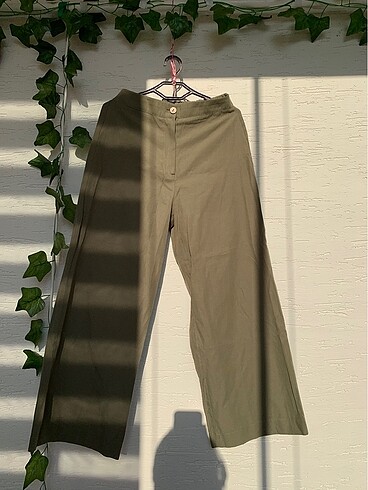 Trendyol & Milla Haki Dokuma Kumaş Pantalon