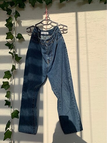 31 Beden mavi Renk Kot Mom Jeans