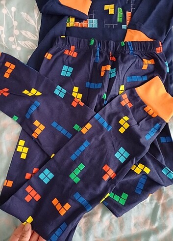 10 Yaş Beden Panço pijama takımı