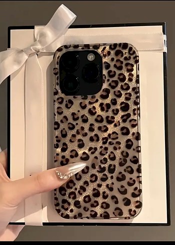 Kahverengi Leopar Telefon Kılıfı