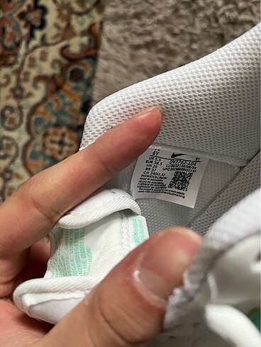 38,5 Beden beyaz Renk Nike air force