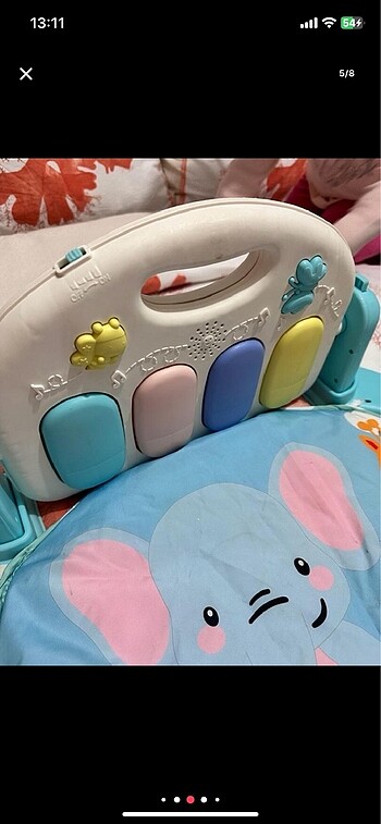  Beden Ninni baby piyanolu oyun halısı