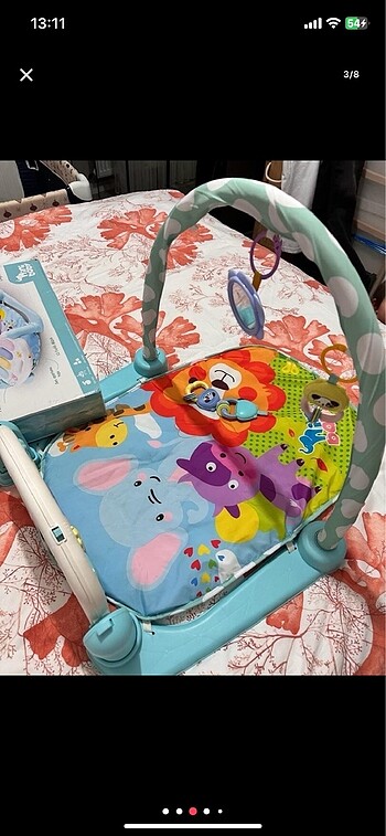 Fisher Price Ninni baby piyanolu oyun halısı