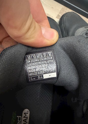 Gri Skechers Erkek Spor Ayakkabı 47.5 Numara - Görsel 3
