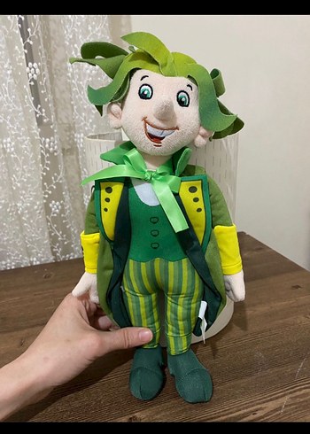 Renkli Yeşil Peluş Oyuncak