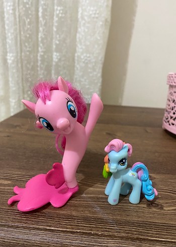 Pastel Pembe My Little Pony Figürleri