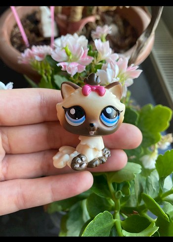Pastel Bej Kedi Figür Aksiyon Oyuncağı