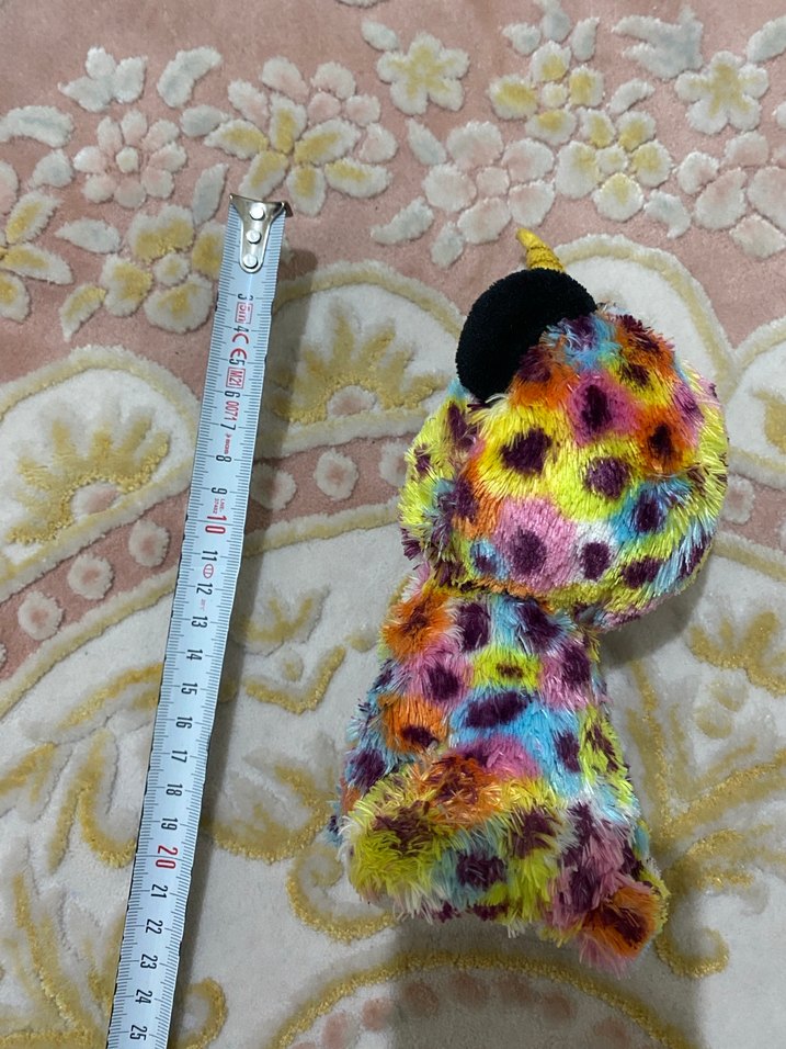 Renkli Unicorn Peluş Oyuncak - Görsel 2