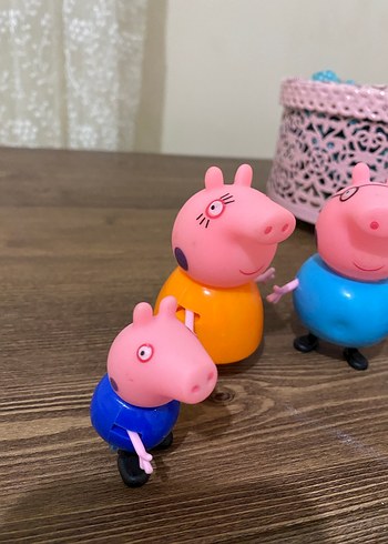 Peppa Pig Renkli Figür Oyuncak Seti - Görsel 2