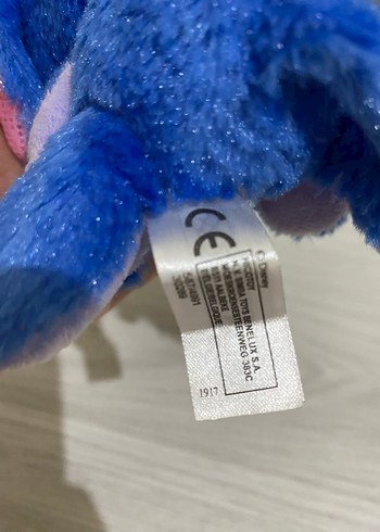 Renkli Mor Peluş Oyuncak Fil - Görsel 2