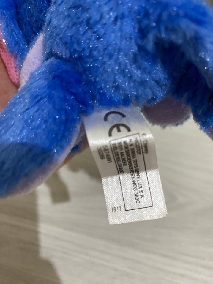 Renkli Mor Peluş Oyuncak Fil - Görsel 2