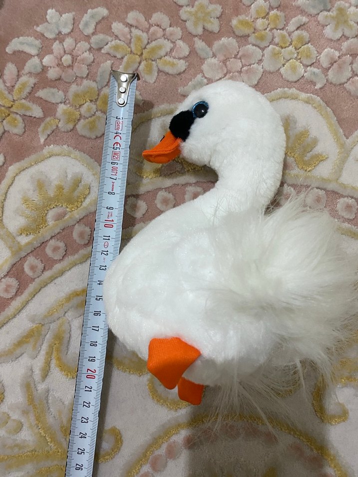 Beyaz Kuğu Peluş Oyuncak - Görsel 3