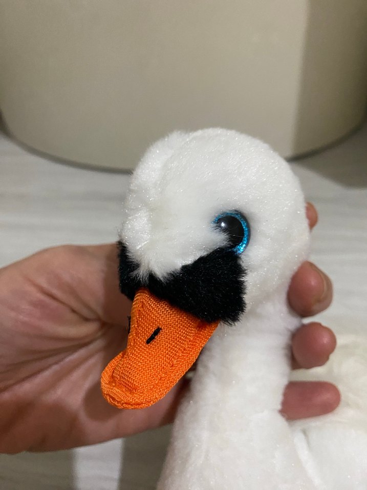 Beyaz Kuğu Peluş Oyuncak - Görsel 2