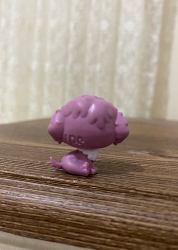 Pastel Pembe Aksiyon Figürü Köpek - Görsel 2