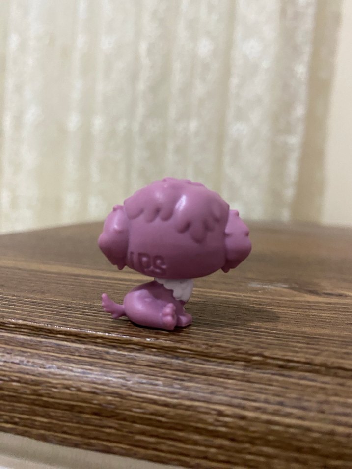 Pastel Pembe Aksiyon Figürü Köpek - Görsel 2