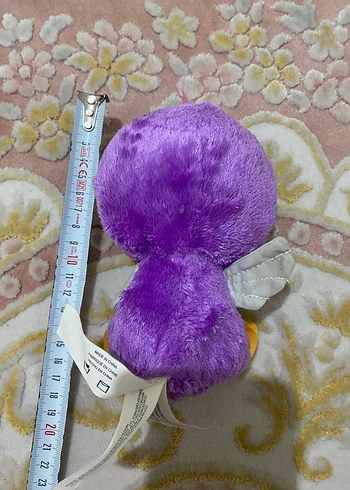 Mor Renkli Peluş Oyuncak Ördek - Görsel 3