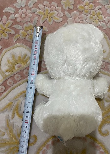 Beyaz Peluş Ayıcık Oyuncak - Görsel 2