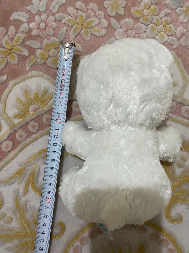 Beyaz Peluş Ayıcık Oyuncak - Görsel 2