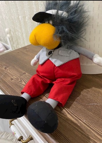 Diğer Gri Peluş Oyuncak Kuş Figürü