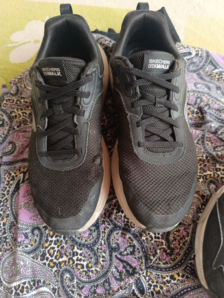 Skechers Siyah yürüyüş Spor Ayakkabı - Görsel 5