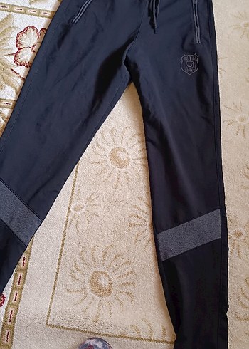 Gri Nakışlı Erkek Outdoor Jogger Pantolon - Görsel 5