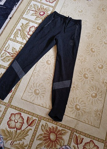 Gri Nakışlı Erkek Outdoor Jogger Pantolon - Görsel 3