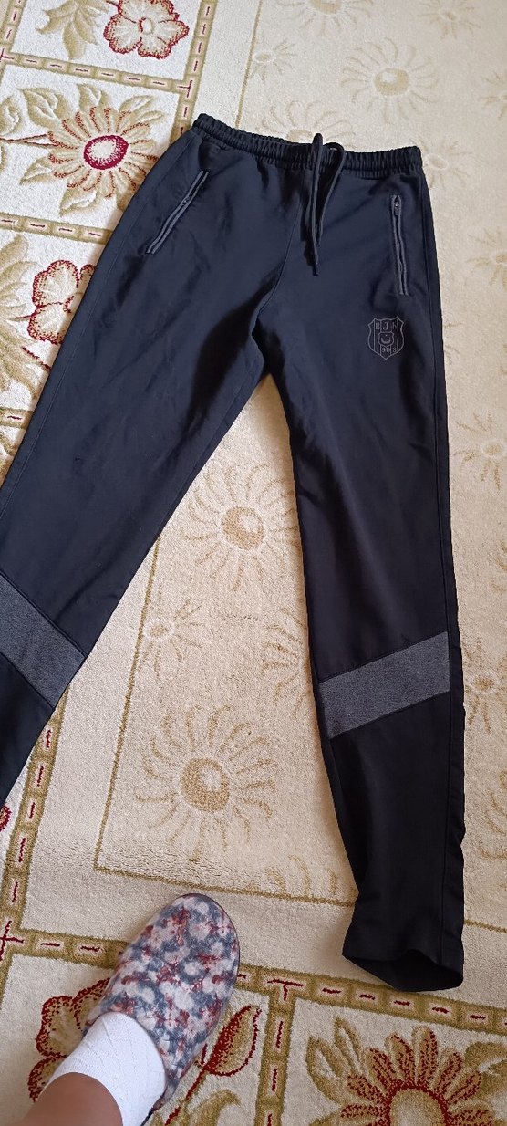 Gri Nakışlı Erkek Outdoor Jogger Pantolon - Görsel 5