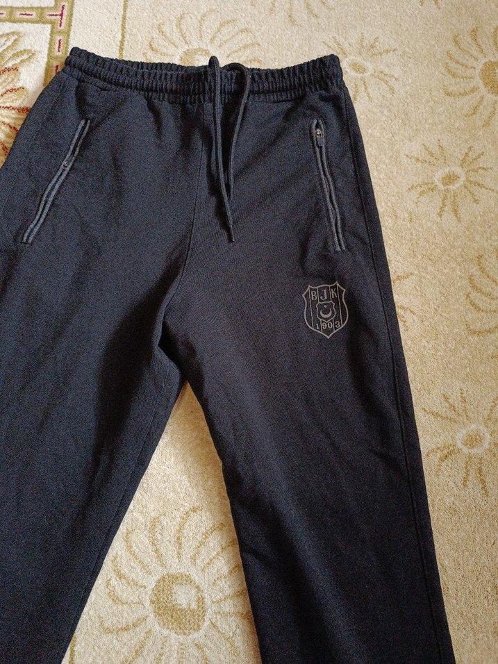 Gri Nakışlı Erkek Outdoor Jogger Pantolon - Görsel 2