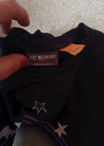 Kız Çocuk Siyah Mickey Baskılı Sweatshirt orjinal - Görsel 4