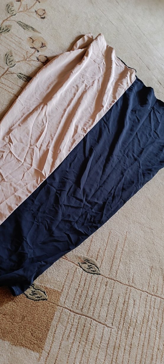 vizon lacivert tam boy elbise - Görsel 2