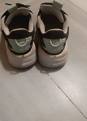 Siyah Bağcıklı Kadın Spor Ayakkabı - Görsel 4