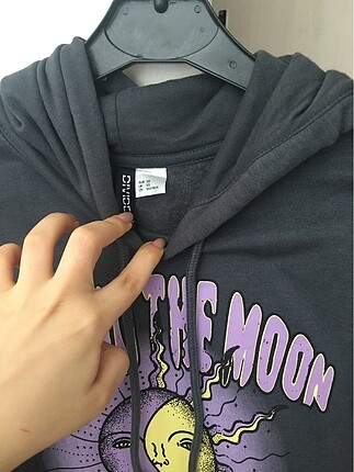 xs Beden Kapüşonlu sweatshirt