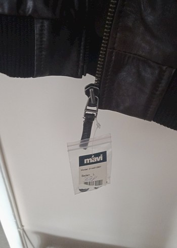 Kahverengi Deri Biker Ceket - Görsel 4