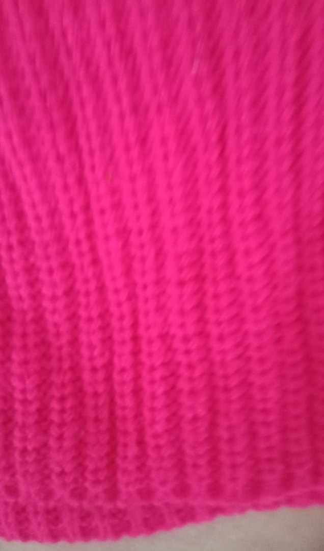 Pembe Kadın Balıkçı (degaje)Yaka Triko Kazak - Görsel 3