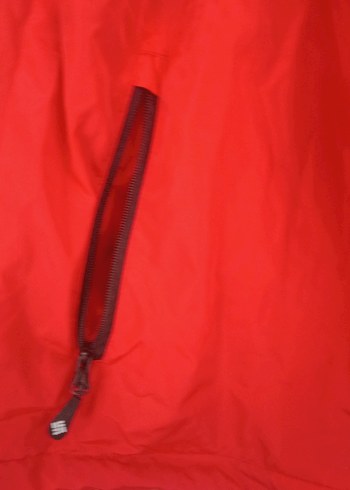 Columbia Erkek Kırmızı Fermuarlı Yağmurluk - Görsel 6