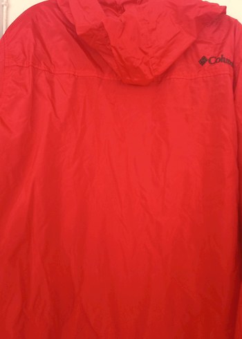 Columbia Erkek Kırmızı Fermuarlı Yağmurluk - Görsel 7