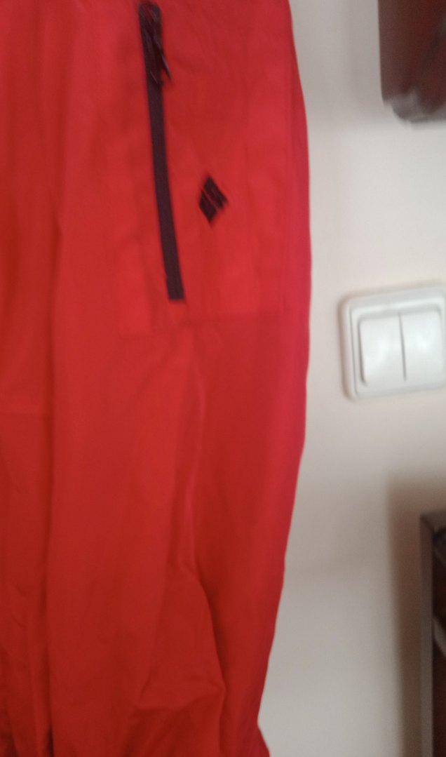 Columbia Erkek Kırmızı Fermuarlı Yağmurluk - Görsel 5