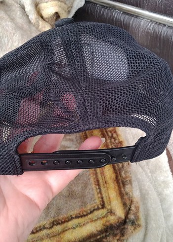 Bordo Siyah Erkek/bayan Biker Şapka - Görsel 2