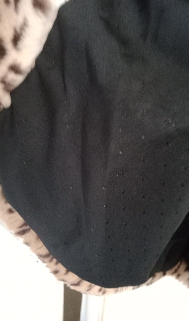 Kahverengi Leopar Desenli Kadın Suni Kürk Ceket - Görsel 3