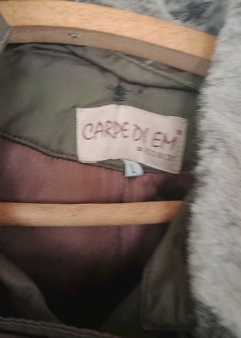 Kemerli Kahverengi Midi Kadın  su geçirmez kaban - Görsel 2